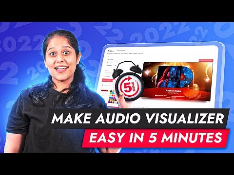 FREE Online audio visualizer 2023 - No Download in 5min