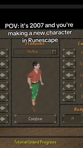 tutorial island stress | twitch: Schboop_ #osrs #oldschoolrunescape #runescape #memes #nostalgia