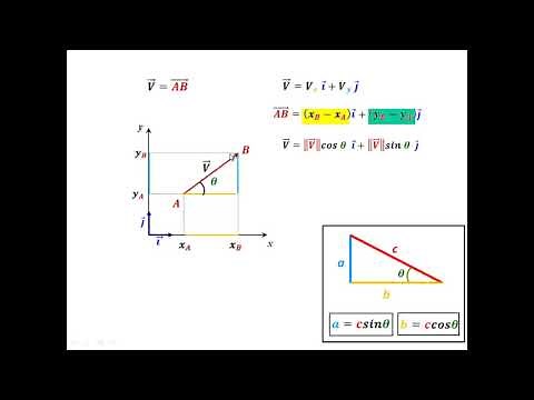 composantes d'un vecteur