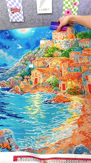 So pretty!#diamondpainting #diamondart #hobby | diamond paints