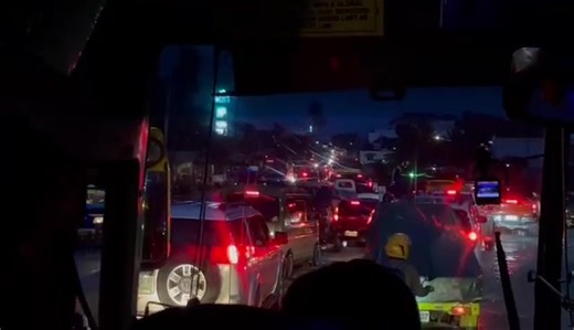 Road situation in the City of Carcar, Cebu on Sunday evening, November 19, 2023. The City of Carcar will hold its annual Ritual Showdown and Reyna de Kabkaban 2023 at 8 p.m. Sunday prior to its annual festival on November 25. | via CDF | SunStar Cebu