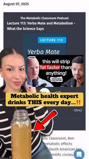 Karen Patino Ramirez on Instagram: "Dr. Benjamin Bikman—metabolic health expert—drinks THIS every day for health!"