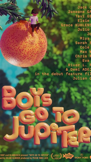 Vulture on Instagram: "Vulture exclusively premieres the trailer for the “coming-of-age” animated film BOYS GO TO JUPITER, from director Julian Glander and starring Jack Corbett, Elsie Fisher, Tavi Gevinson, Janeane Garofalo, Julio Torres, Joe Pera, Grace Kuhlenschmidt, and Sarah Sherman. Distributed by @IronyPoint and @Cartuna IN-THEATRES 8/8 (NY) and 8/15 (LA)."