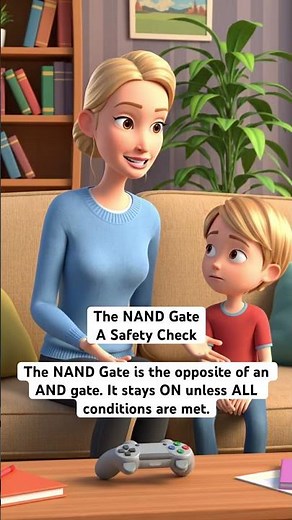 NAND Gate Explained: The "Safety Check" of Logic Gates 🛡️🤖
