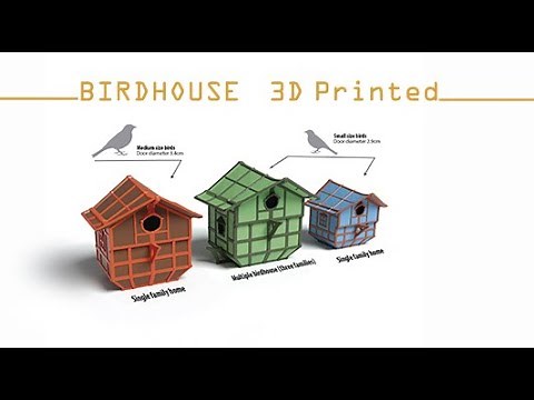 BIRDHOUSE - 3D Printed