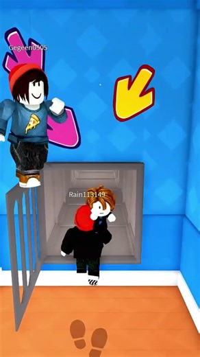 Mini Bacon play Teamwork Obby 💡 #roblox #robloxshorts #obby #shorts #robloxobby #funnyroblox