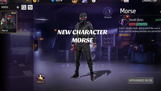 New Invisible Character in Free Fire