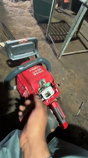 Chainsaw starting problem fix #chainsaw #starting #fix #sharpening #repair #shorts