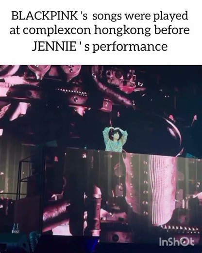 BLACKPINK 's songs were played at complexcon before Jennie performance #jennie #oddatelier