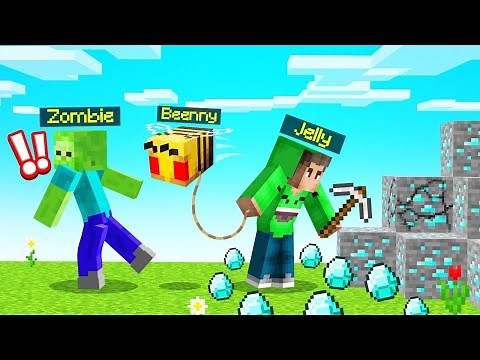 BECOMING THE RICHEST PLAYER In BEE TOWN! (Minecraft)