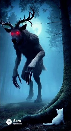 🐱 Котёнок попал в Roblox! 99 Ночей в Лесу 😱 Мама Кошка спасает от Монстра #роблокс #roblox #shorts