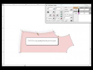 StyleCAD - Useful QuickSteps In Grading