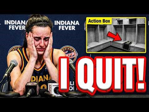 "I QUIT!" — Caitlin Clark Officially QUITS the Indiana Fever!