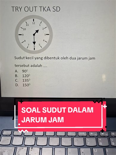 Cara Mencari Sudut dalam Jarum Jam