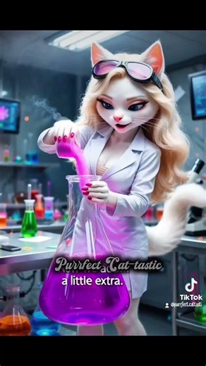 Whiskers the scientists