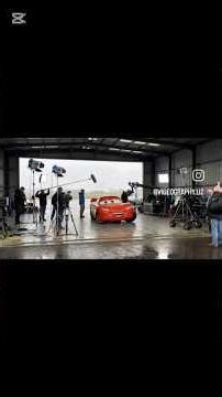 The process of filming a cartoon. 💥