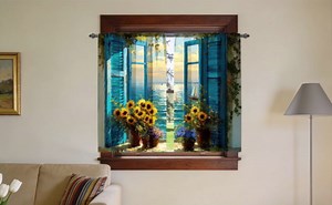 Owls Kitchen Curtains Short Rod Pocket Drapes Tiers Window Curtains for Basement Bathroom 2 Panels 28x36in