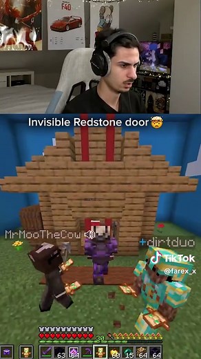 Minecraft Redstone Activation Trick