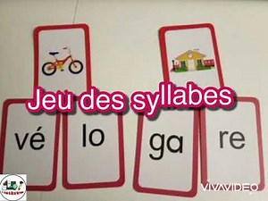 Un jeu des syllabes