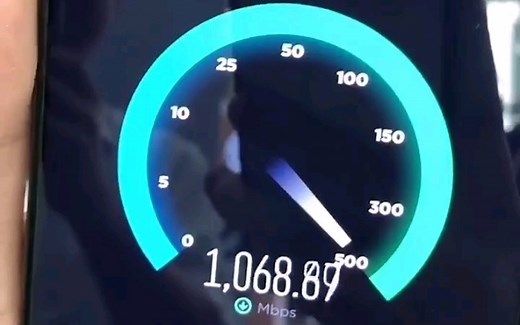 【华为5G】中国电信网络实测速度：厉害了！