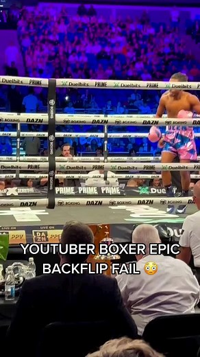 EPIC YOUTUBER BOXER BACKFLIP FAIL Compilation