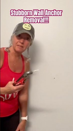 How To Remove a Stubborn Wall Anchor That Doesn’t Want to Punch in #hack #howto