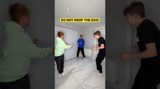 Don’t Drop the Egg Prank Challenge with Adam B