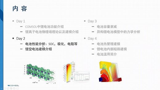 Comsol 锂电池建模 第二部分