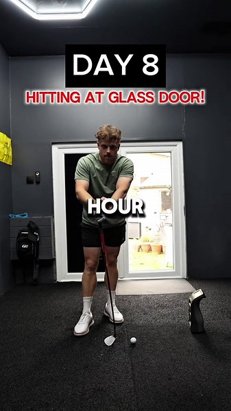 Perfecting Your Golf Swing with a Glass Door