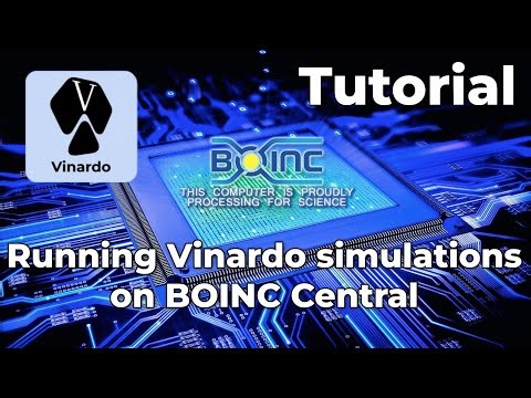 Molecular docking with Vinardo on BOINC Central