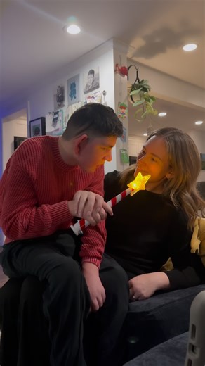 Check out Silas’ new tree lighting wand! I found this at target! I’ll link it in my stories and our favorite things bubble on our profile! I know it’s not technically “adaptive” but it feels pretty inclusive! I’m going to try it with him later this week using an @eazyhold to see if he can do it on his own! But either way super cool! | Silas' Saga