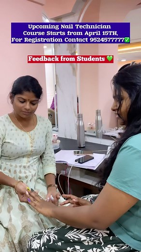 Here’s our 6-Day Nail Technician 💅Course for all aspiring Nail Technicians looking for a comprehensive, Govt. approved course from a reputed academy to kick-start your journey. As a Nail Technician, there’s no end to your creativity. Combined with a passion for beautifying people, you have all the scope to start from scratch and establish a career independently through our course. 👉Nail tech is a booming industry with few qualified individuals. And we all know early starters always have an adv