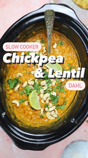 Sarah Howells - Gluten Free on Instagram: "SLOW COOKER CHICKPEA AND LENTIL DAHL (DAL) 👇🏼Making dahl / dal is a great way to create a hearty, budget-friendly vegan meal in the slow cooker! This gluten free dahl is packed full of flavour and goodness and is great for a main dish or a side. You can also make it in bulk and freeze it! Be warned a lot of lentils have a ‘may contain’ warning for gluten but the Natco lentils in the Tesco world foods aisle are gluten free (thanks @myglutenfreeguide fo
