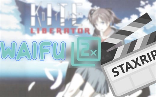 staxrip vapoursynth的waifu2x vulkan插件使用