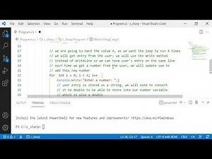 C# 7: Using for loops to get multiple user input.