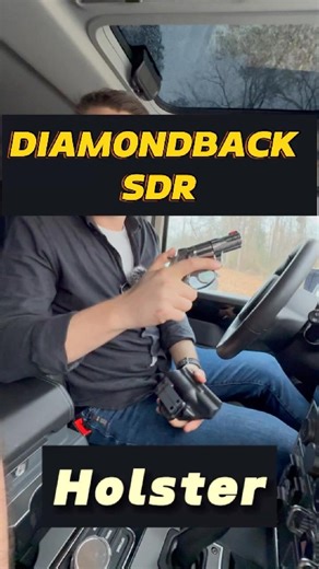 The Most Comfortable Diamondback SDR 2inch Kydex Holster For Concealed Carry #AIWB #Appendixcarry