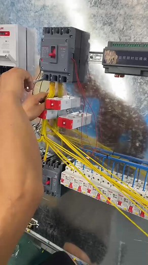 Professional Panel Wiring – Precision Matters" Every wire has a purpose. This panel setup ensures clean energy distribution and maximum safety. 🔌🛠️ Crafted with skill, wired for performance. #PanelWiring #ElectricalInstallation #WiringWork #PowerDistribution | Electrical Works952