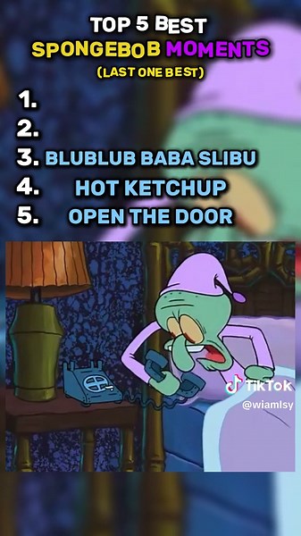 Top 5 Funniest SpongeBob Moments with Patrick