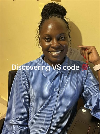 I just discovered VS code: #VSCode #WebDevelopment #FrontendBasics #HTMLTips #CodeLife