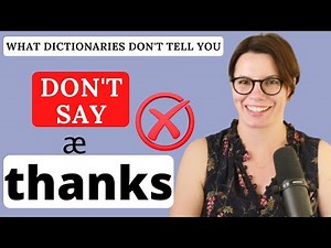 How to pronounce -ANG and -ANK in AMERICAN ENGLISH