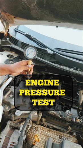 How to test engine pressure?#shortvideo #enginepower