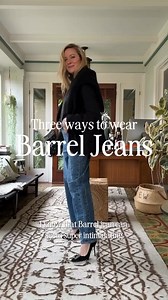 2.4K views | Taking risks with trends doesn’t have to be intimidating. I’m obsessed with mixing @oldnavy barrel jeans alongside familiar pieces in my closet to feel more classic, fun, and timeless. How would you wear your barrel jeans? Whats your favorite jeans fix lately? Surely they're in Old Navy! Visit us for exciting deals like Buy 1, Take 1 on tees and up to 40% off storewide! | Old Navy | Facebook