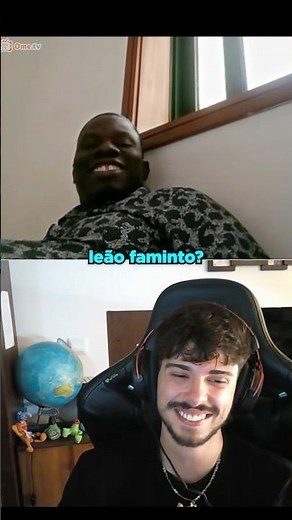 O LEÃO FAMINTO 🤣 #chatpt #omegle
