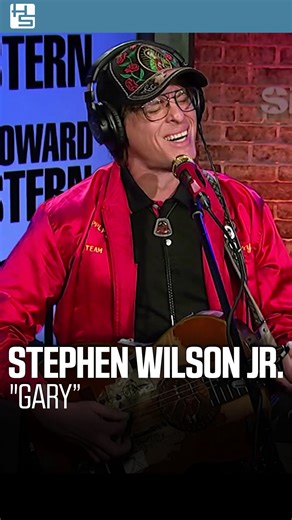 Howard Stern Show on Instagram: "Watch @stephen.wilson.jr perform his song “Gary” live on the #SternShow. Get more this Friday in Howard Stern Presents: Stephen Wilson Jr. at 7 p.m. ET on #Howard101!"