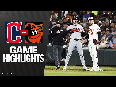 Guardians vs. Orioles Game Highlights (4/17/25) | MLB Highlights