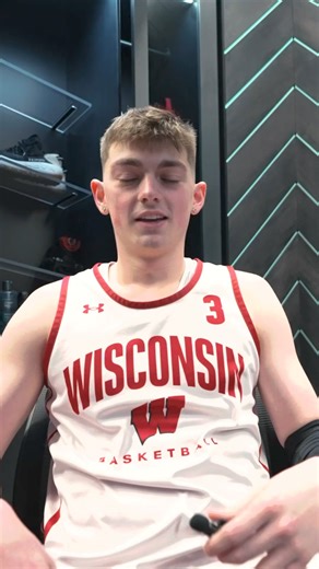 10K views · 194 reactions | Connor Essegian, our on-site correspondent, seeks answers to today's burning questions. #ConnorCam | Wisconsin Men's Basketball | Facebook