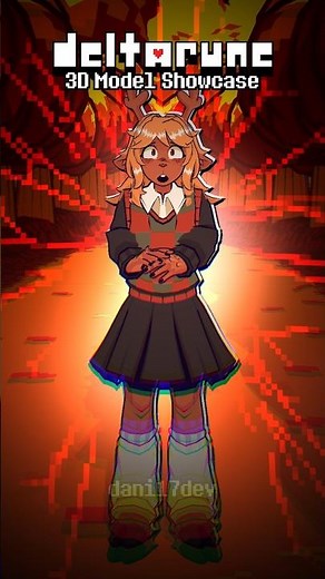 Noelle Holiday in 3D! | Deltarune Showcase