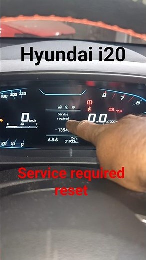 Hyundai i20 service required reset##how to reset service required Hyundai i20#Hyundai i20 oil reset