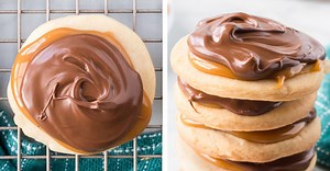 Homemade Twix Cookies - these Cookies are even Better than the beloved Twix candy bar.