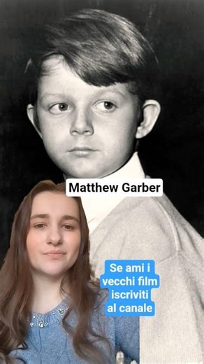Matthew Garber 25/03/1956 - 13/06/1977 #ceraunavoltailcinema #storiadelcinema #biografie #vecchifilm